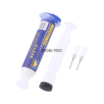 Флюс Mechanic UV-559 (10 мл, среднеактивный, безотмывочный)