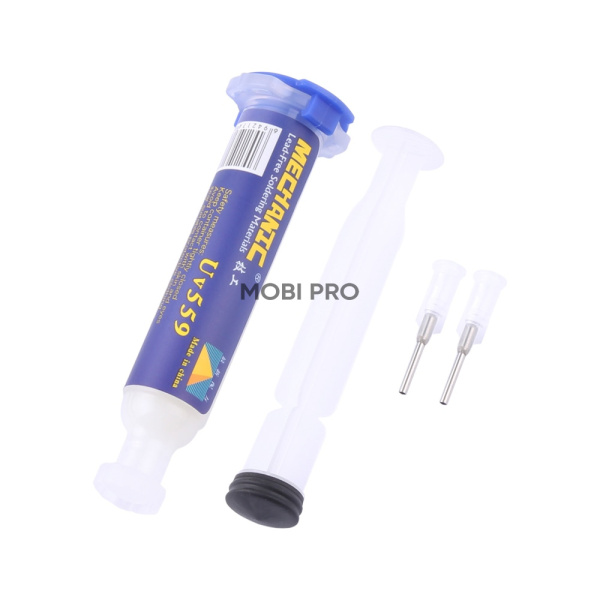 Флюс Mechanic UV-559 (10 мл, среднеактивный, безотмывочный)