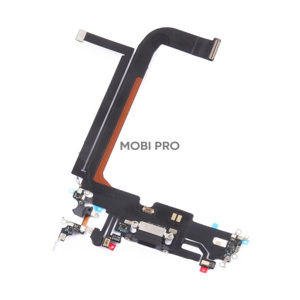 Шлейф для iPhone 13 Pro Max (A2645) на системный разъем/микрофон Черный