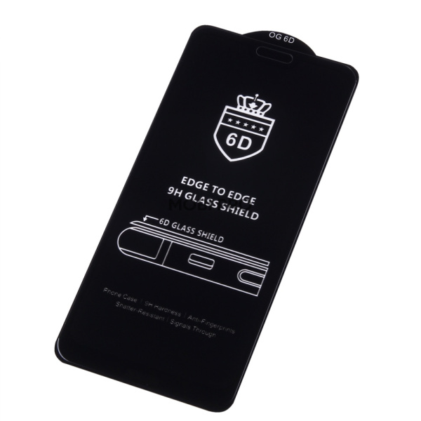 Защитное стекло "Премиум" для Huawei P20 Lite Черный