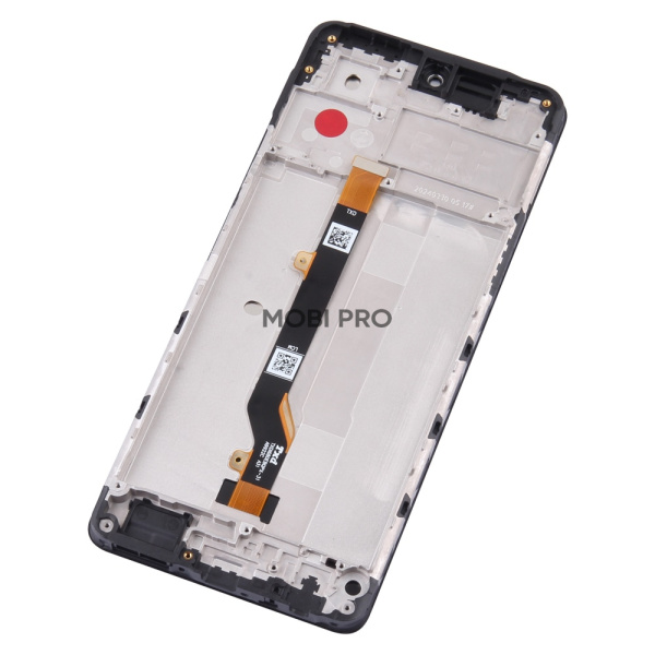 Дисплей для Tecno Pova 6 Neo (LI6) модуль с рамкой Черный - OR