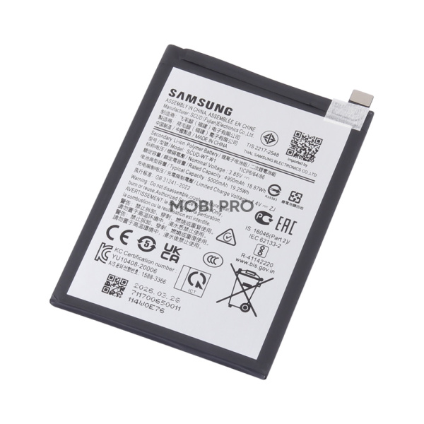 АКБ для Samsung Galaxy A22s 5G (A226B)/A04 (A045F)/A04e (A042F)/A14 5G (A146B) (SCUD-WT-W1) - OR