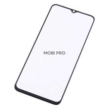 Стекло для переклейки Vivo Y31 2021 в сборе с OCA пленкой Черный