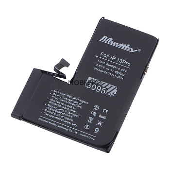 АКБ для Apple iPhone 13 Pro с шлейфом изменения ёмкости - MUSTTBY