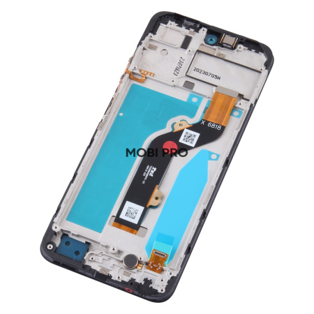 Дисплей для Infinix Hot 30 Play (X6835B) модуль с рамкой Черный - OR