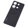 Задняя крышка для Infinix Note 30 4G (X6833B/X6716B) Черный (имитация кожи)