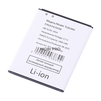 Аккумулятор для Alcatel OT-4010D/OT-4013D/OT-4027D/OT-4030D/OT-4035D/OT-5020D/МТС 960/BQ BQS-5020 (TLi014A1/TLi013BB)