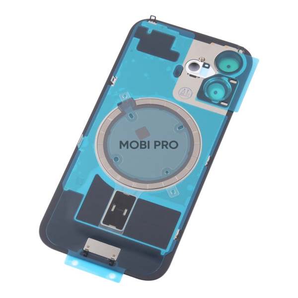 Задняя крышка для iPhone 16 в сборе Черный - OR