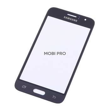 Стекло для переклейки Samsung Galaxy J1 2016 (J120F) Черное