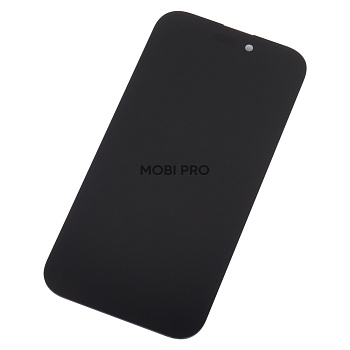 Дисплей для iPhone 14 Pro (A2891) в сборе с тачскрином Черный - DD (Soft OLED, Full HD, 120 Гц) (площадка под IC)