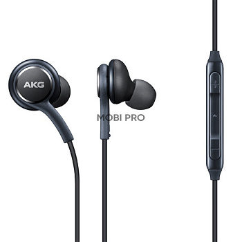 Гарнитура "3,5 мм" Jack для Samsung Galaxy Galaxy S8 (вакуумные) (тех.упак.) Черный