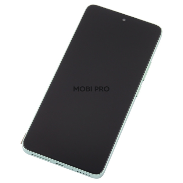Дисплей для Xiaomi Redmi Note 13 4G (23129RAA4G/23124RA7EO/23129RA5FL) модуль с рамкой Зеленый - (In-Cell)