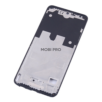 Рамка дисплея для Xiaomi Redmi Note 10/10S/Poco M5s (M2102K7AG/M2101K7BNY) Черный (возможен дефект ЛКП)