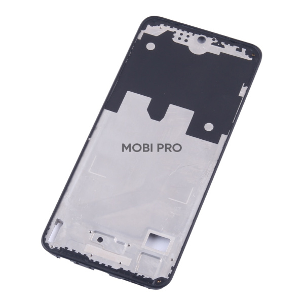 Рамка дисплея для Xiaomi Redmi Note 10/10S/Poco M5s (M2102K7AG/M2101K7BNY) Черный (возможен дефект ЛКП)