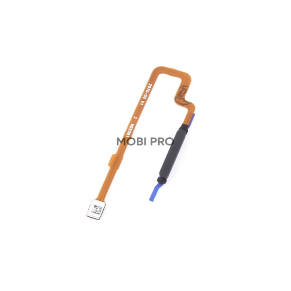 Шлейф для Xiaomi Poco M4 5G (MZB0BF9RU/22041219PG) сканер отпечатка пальцев Черный