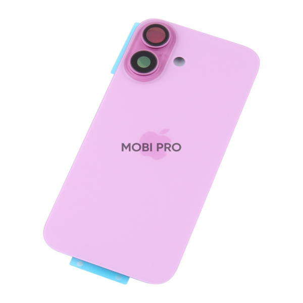 Задняя крышка для iPhone 16 в сборе Розовый - OR