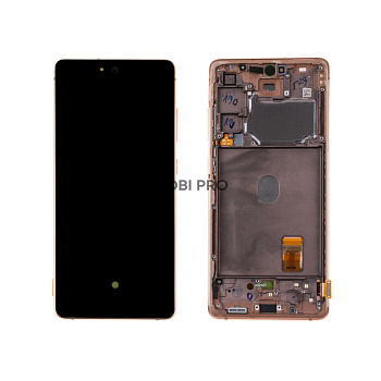 Дисплей для Samsung Galaxy S20 FE/S20 FE 5G (G780F/G781B) модуль с рамкой Оранжевый - OR (SP)