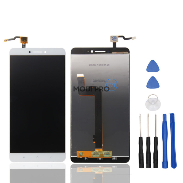 Дисплей для Xiaomi Mi Max в сборе с тачскрином Белый - Оптима