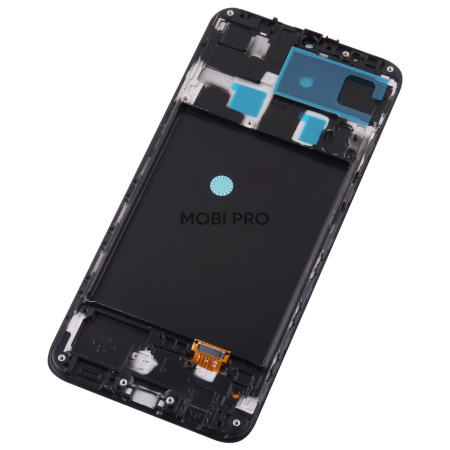 Дисплей для Samsung Galaxy A20 (A205F) модуль с рамкой Черный - (In-Cell)