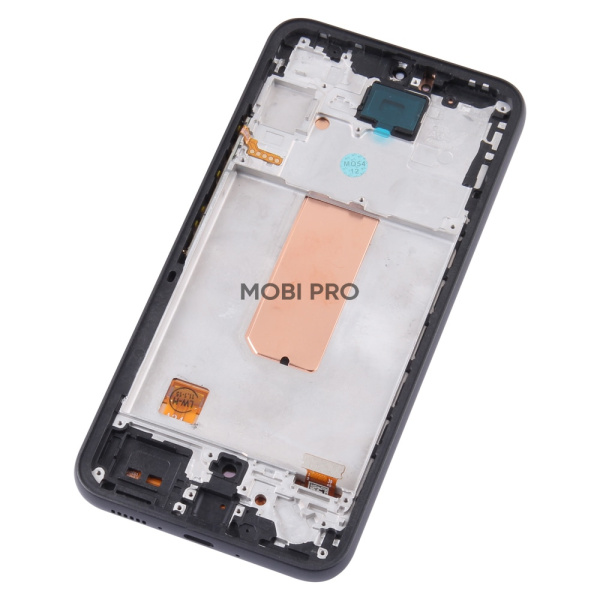 Дисплей для Samsung Galaxy A34 5G (A346B) модуль с рамкой Черный - (OLED) (Full Size)