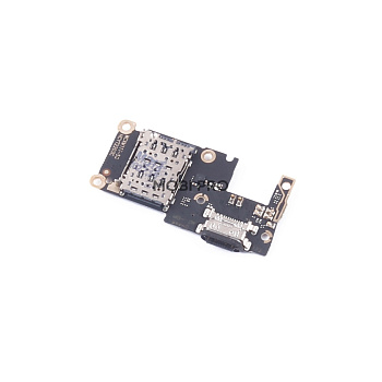 Шлейф для Xiaomi 11T/11T Pro (21081111RG/2107113SG) плата системный разъем/разъем SIM/микрофон