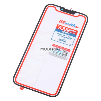 Стекло для переклейки MUSTTBY iPhone 14 Plus в сборе с OCA 100% Черный