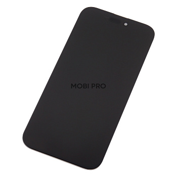 Дисплей для iPhone 16 Pro Max в сборе с тачскрином Черный - (Hard OLED) (площадка под IC)