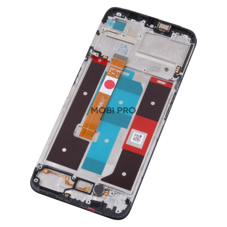 Дисплей для Realme C35 (RMX3511) модуль с рамкой Черный - OR