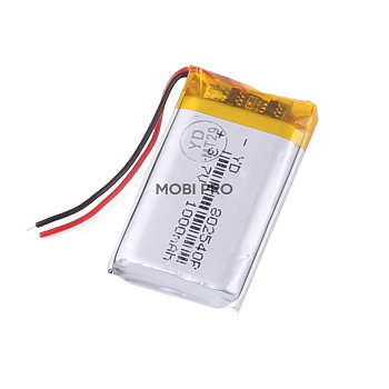 Аккумулятор универсальный 802540p 3,7v Li-Pol 650 mAh (8*25*40 mm)