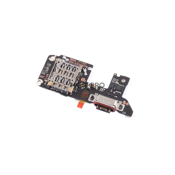 Шлейф для Xiaomi Poco F7 Ultra (24122RKC7G) плата системный разъем/разъем SIM/микрофон - Премиум