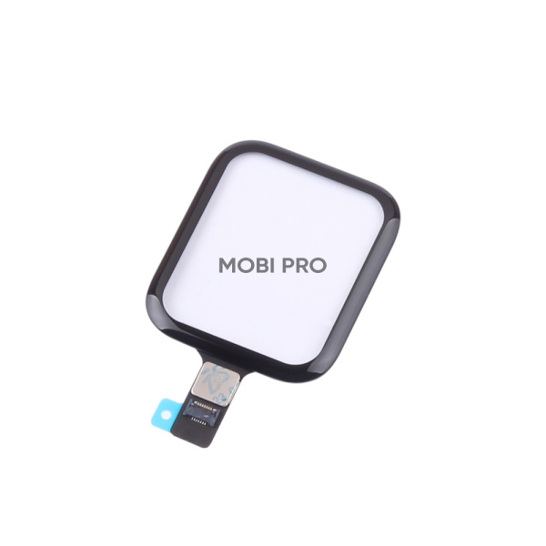 Стекло для переклейки Apple Watch 4 (40 мм) в сборе с тачскрином и OCA пленкой Черный - OR (Mitsubishi)