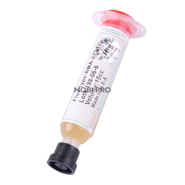 Флюс Amtech RMA-223 (Китай, 10 мл, среднеактивный, безотмывочный)