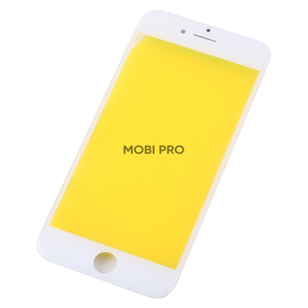 Стекло для iPhone 7 в сборе с рамкой Белое