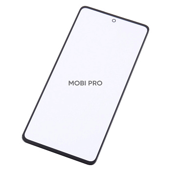 Стекло для переклейки Samsung Galaxy A52/S20 FE (A525F/G780F) в сборе с OCA пленкой Черный - OR (Mitsubishi)