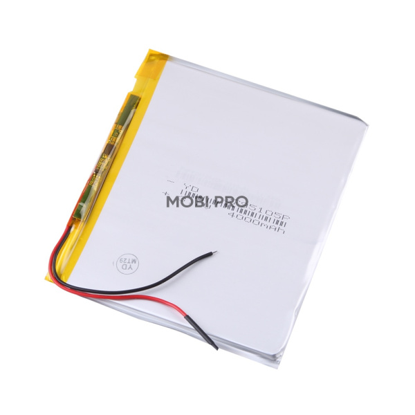 Аккумулятор универсальный 3795105p 3,7v Li-Pol 4000 mAh (3.7*95*105 mm)