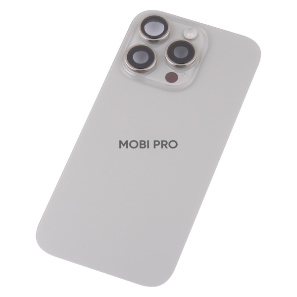 Задняя крышка для iPhone 16 Pro в сборе с разбора Natural Titan - OR