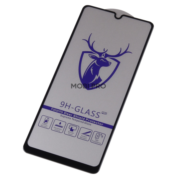 Защитное стекло "Премиум" для Samsung Galaxy A22/A32 4G/M22/M32 (A225F/A325F/M225F/M325F) Черный