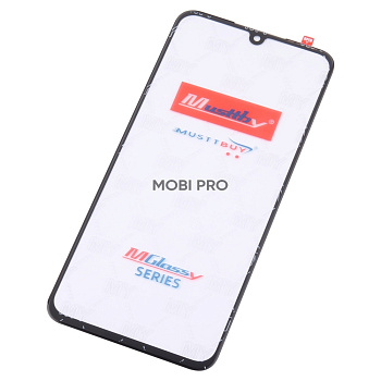Стекло для переклейки MUSTTBY Infinix Note 11/Note 12 4G/Note 12 5G/Note 12 Pro 5G/Note 12i 2022/Note 12 2023/Zero 20/Tecno Pova 4 Pro в сборе с OCA Черный