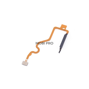 Шлейф для Tecno Spark 10C (KI5m) сканер отпечатка пальцев Черный